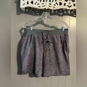 Lululemon Men's T.H.E. (Train Hard Everyday) Linerless Short Gravel Dust